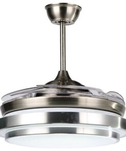 Remote Control Modern Luxury Quiet Auto Folding Invisible Ceiling Fan