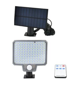 Remote Controlled Outdoor Wall Solar Motion Sensor Light