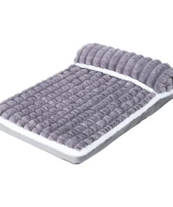 Removable Pet Cushion Flat Bed with Pillow for Dogs and Cats-S/M/Lsize