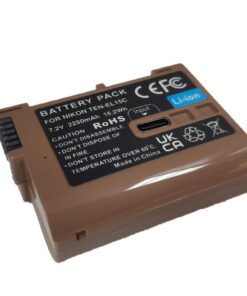 Replacement Battery for Nikon EN-EL15c with Type-C Charger Slot - 2250mAh