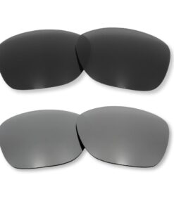 Replacement Lenses for Oakley Holbrook OO9102 Bundle - Black & Silver Mirror