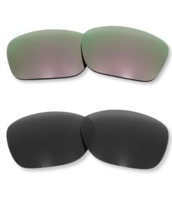 Replacement Lenses for Oakley Holbrook OO9102 Bundle - Rosegold Mirror & Black