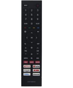 Replacement Remote Control for Hisense ERF3M80H 85A7G 55U6G