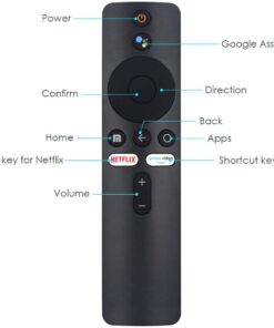Replacement TV Remote For Mi TV Stick 4K Media Player with the voice