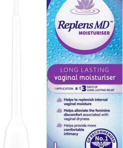 Replens, Longer Lasting Vaginal Moisturiser x 6 Single-Use Applicators