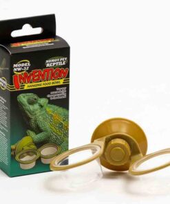 Reptile Hanging Bowl Double Feeder for Geckos and Lizards