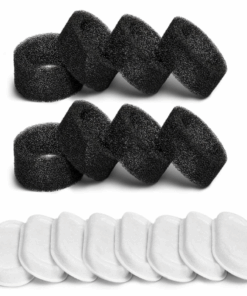 Reptronic 8 Pack Filters For Larger Stainless Steel Pet Fountain 3.2L