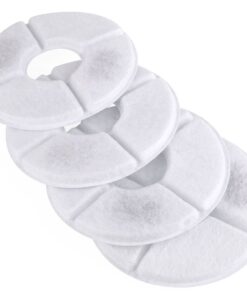 Reptronic Cat/Dog White Water Fountain Filter Replacement - 4 Pack