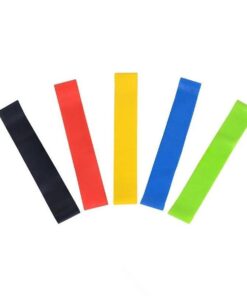 Resistance Band Set 5 Levels Available Gym Latex Leg Strength Training