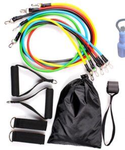 Resistance Bands 11 Piece Set with Bottle Opener