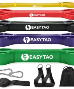 Resistance Bands Strength Workout Elastic Latex Resistance Bands 5Pack Set