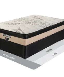 Restonic Barbados 137cm (Double) Firm Bed Set Standard Length