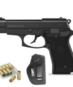 RETAY 84FS Mini Beretta Blank Gun (incl 10 Blank, 2 peppers and holster)