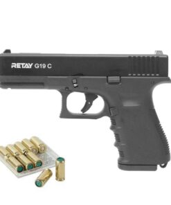 Retay G19 C Blank Gun + 10 Blank Rounds