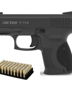 Retay P114 Blank Firing Pistol + 50 Blank Rounds