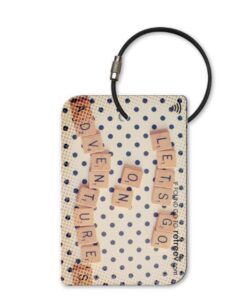 retreev - Smart Id Luggage Tag - Nfc and Qr Code Luggage Tags - Scrabble