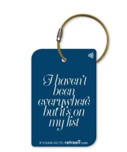 Retreev Smart NFC & QR Code Luggage Tag: Secure Bag Retrieval - Everywhere