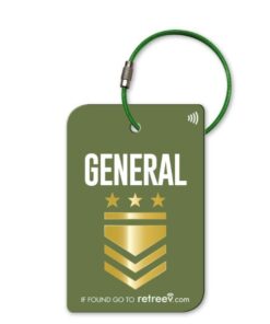 Retreev Smart NFC & QR Code Luggage Tag: Secure Bag Retrieval - General