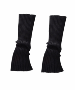 Retro Leg Warmers - Black