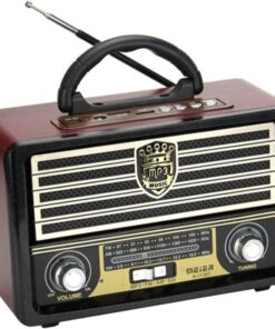 Retro Multi-Input Rechargeable Radio