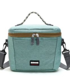 Reusable Picnic Cooler Bag Lunch Box - SD - Blue