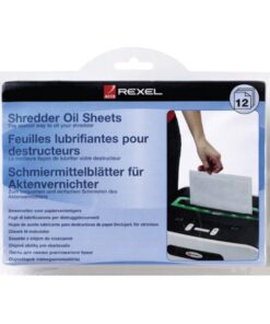 Rexel Shredder Oil Sheets (12 Pack)