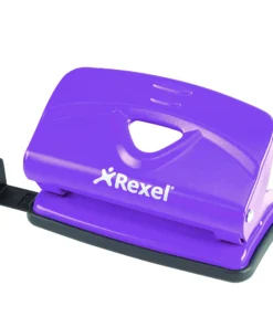 Rexel V210 2 Hole Metal Punch Purple