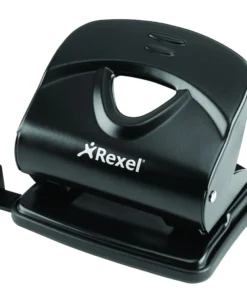 Rexel V230 2 Hole Metal Punch Black
