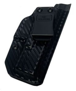 R&F Holsters- Concealed IWB, Right Hand Holster for Glock 19, Carbon Fibre