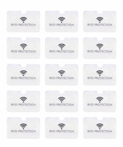 RFID Blocking Sleeves- 15 Pack