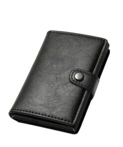 RFID Protection Card Holder Wallet - Black