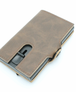 RFID protection minimalist pop-up wallet - PU Leather
