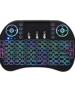 RGB Rechargeable Wireless 2.4ghz Keyboard LED Backlit Air Mouse
