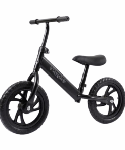 Ride On Toys Kids Balance Bike No Pedals - Black, Brown