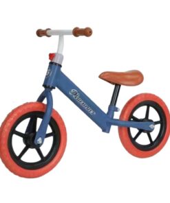 Ride On Toys Kids Balance Bike No Pedals - Blue, Brown