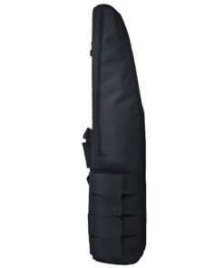 Rifle Bag Fishing Bag Padded Tactical for Hunting Shooting Range Sports - Black
