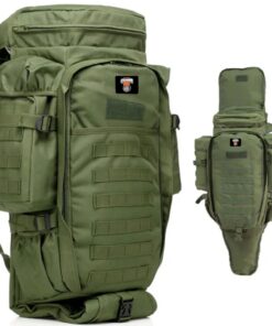 Rifle Bag - Rifle Backpack - Efficient Camper - 70L - Army