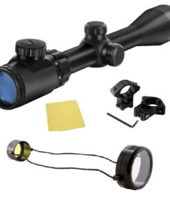 Rifle Scope (3 - 9 X 40 EG) with Scope Rings & Mounts and Scope Lens Caps
