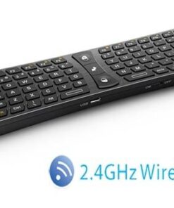 Rii 2.4GHz Wireless Mini Keyboard & Air Mouse Black