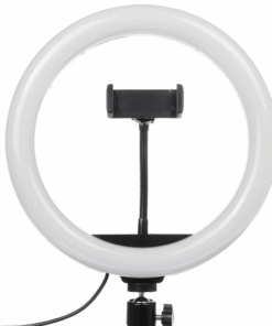 Ring Light 20cm/ 8'' - Multi-Colour Ring Light with Phone Holder