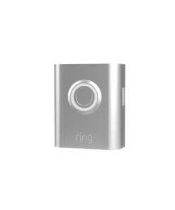 Ring Video Doorbell 3 Faceplate Silver Metal