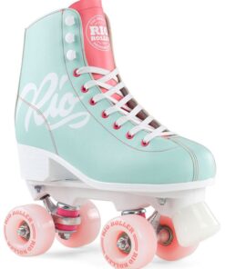 Rio Roller Script Teal/Coral - UK 5