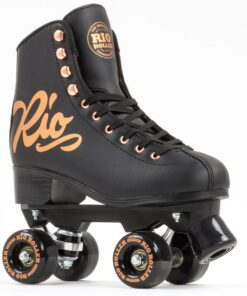 Rio Rose Black Roller Skates - UK 7