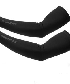 Rockbros UPF 50 Cooling Arm Sleeves - Black - L
