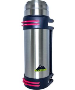 Rockman 2000ml Vaccum Travel Flask Hot or Cold Water - Silver