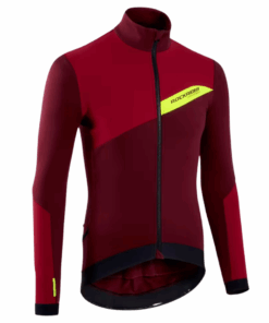 Rockrider Men's Mid-Season Long-Sleeved XC MTB Jersey - Red - S