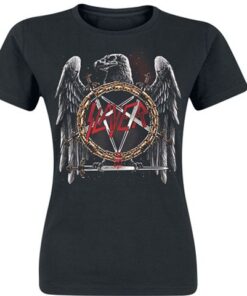 RockTs Ladies Slayer Eagle Skull T-Shirt