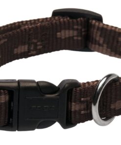 Rogz - Alpinist 16mm Dog Collar - Chocolate