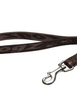 Rogz - Alpinist 16mm Fixed Dog Lead - Chocolate