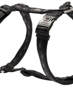 Rogz - Alpinist 25mm Dog H-Harness - Black